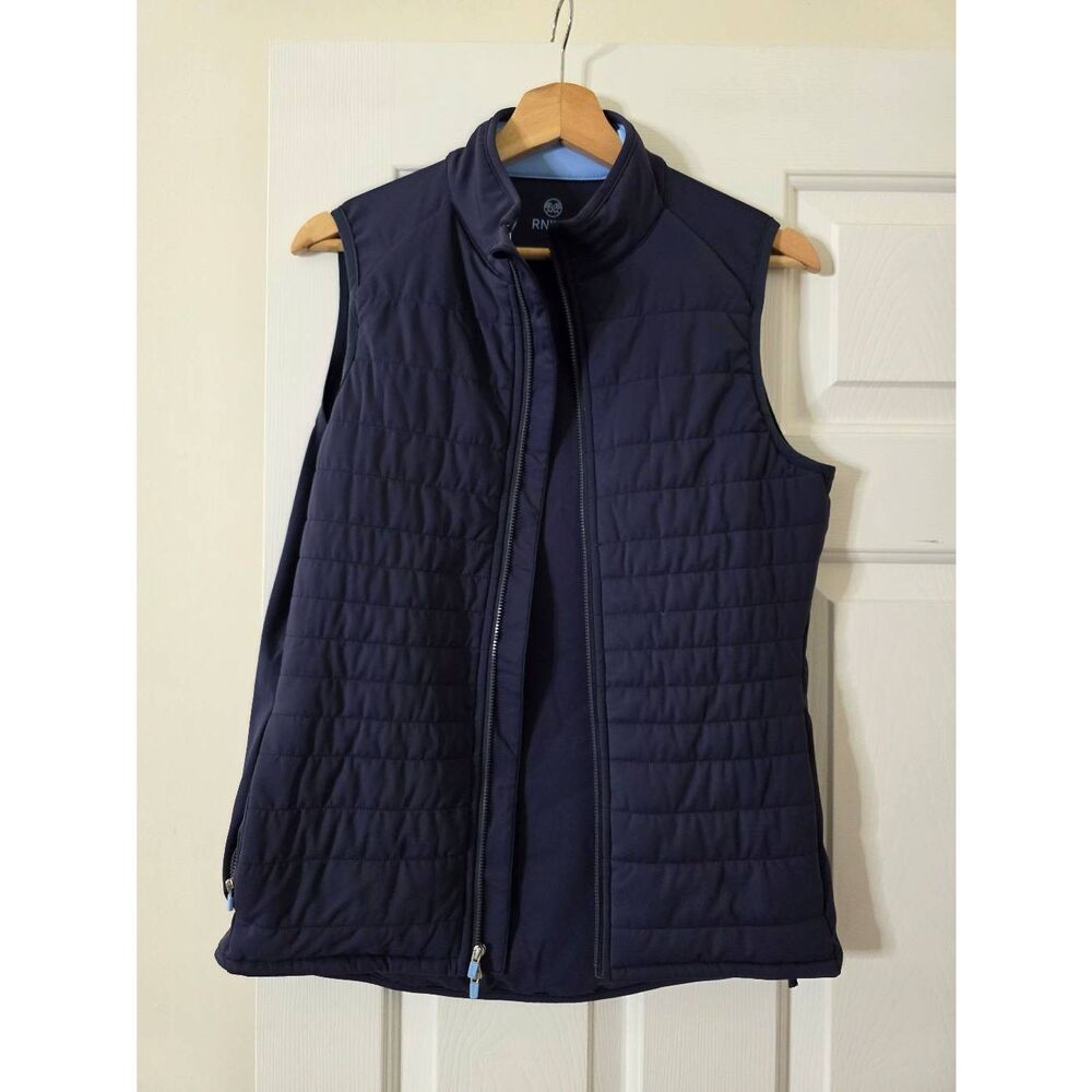 RNWK GOLF Navy Puffer Vest M
